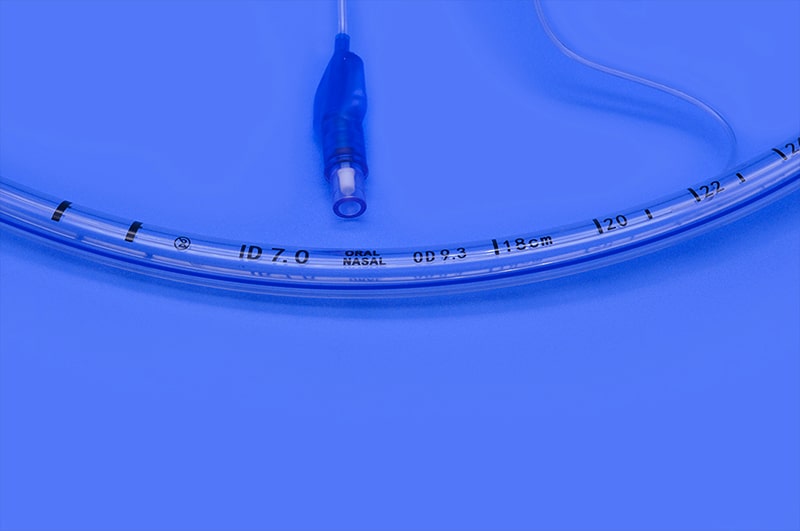 Silicone Endotracheal Tube - Reinforced, Cuffed